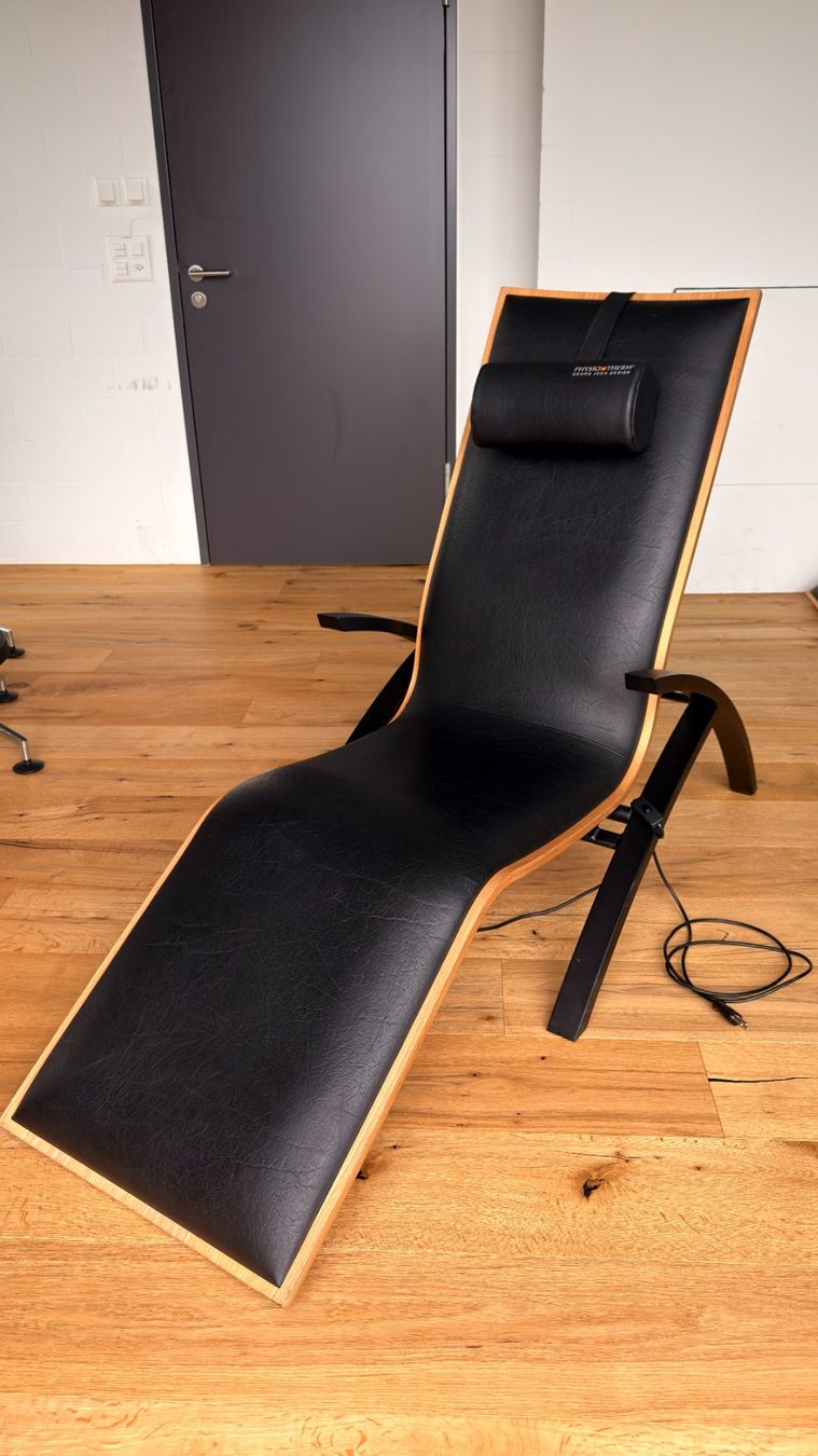 Liegen & Liegestühle: Physiotherm Diva Relax Basic Plus – Relaxliege | Schwarz – Gebraucht aus Sarnen von Brunos_Best_AG
