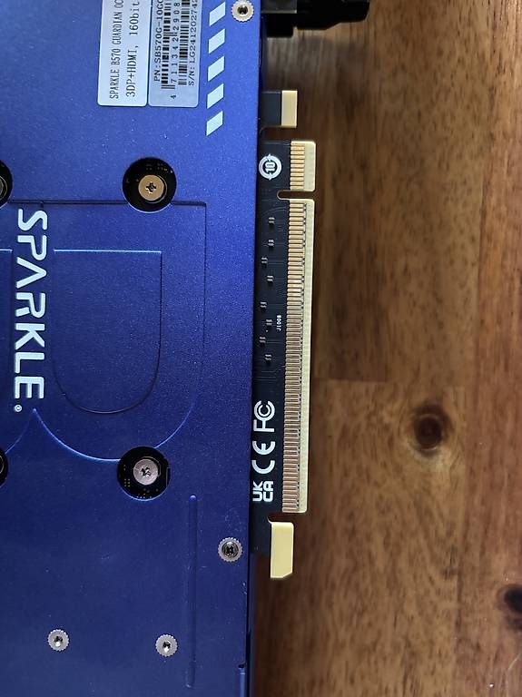Intel Cartes graphiques: Intel arc b570 10 GB Sparkle – D'occasion à Appenzell Enggenh. par mat_ln6q 1