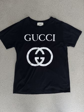 Gucci Oversize mit ineinandergreifendem G Schwarz/Weiss