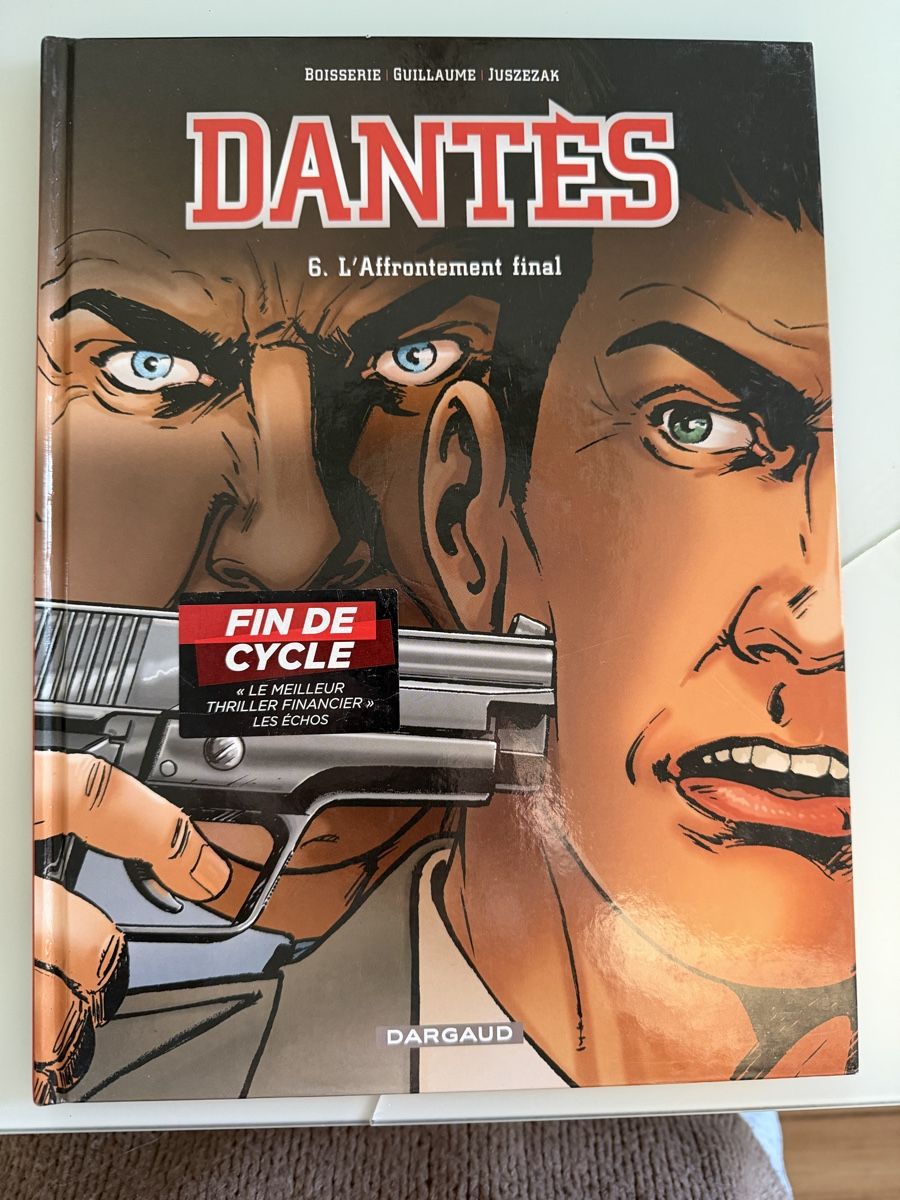 Fumetti: Dantes T6 : L'affrontement final, BD Thriller, Dargaud – Usato da Bellevue venduto da Bernie11