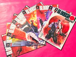 Bloodshot Rising Spirit Comics, #1-8 compl. story