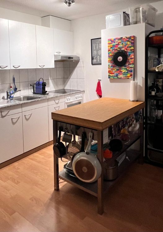 IKEA Kchenerweiterung Edelstahl/Bambus [RIMFORSA] NP 470.- (Gebraucht) in  Wilchingen fr CHF 139  nur Abholung auf Ricardo kaufen