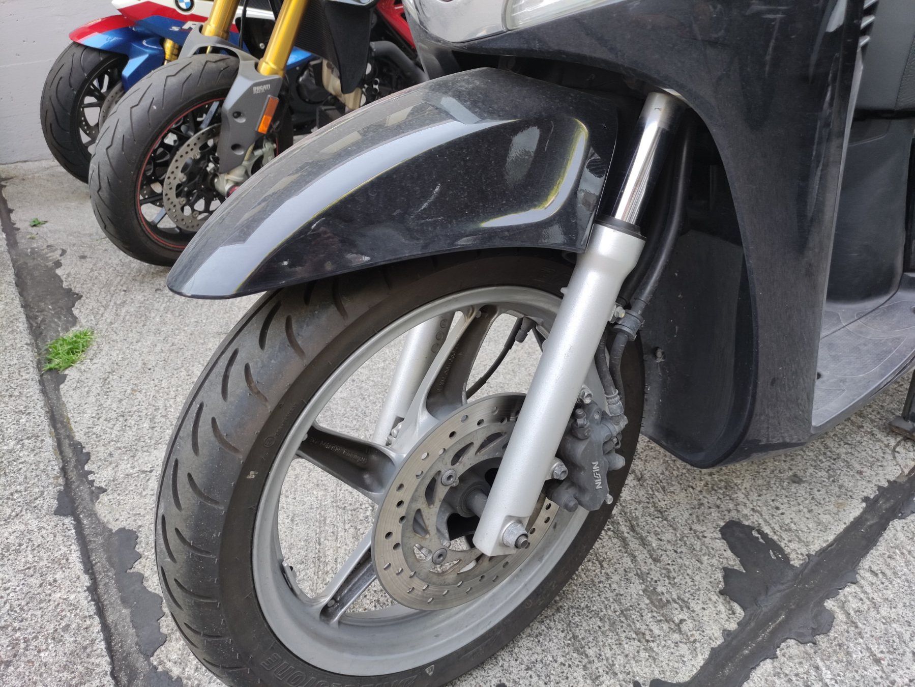 Honda Scooters: Honda SH 125 Roller Schwarz – Défectueux à Männedorf par rbollier 7