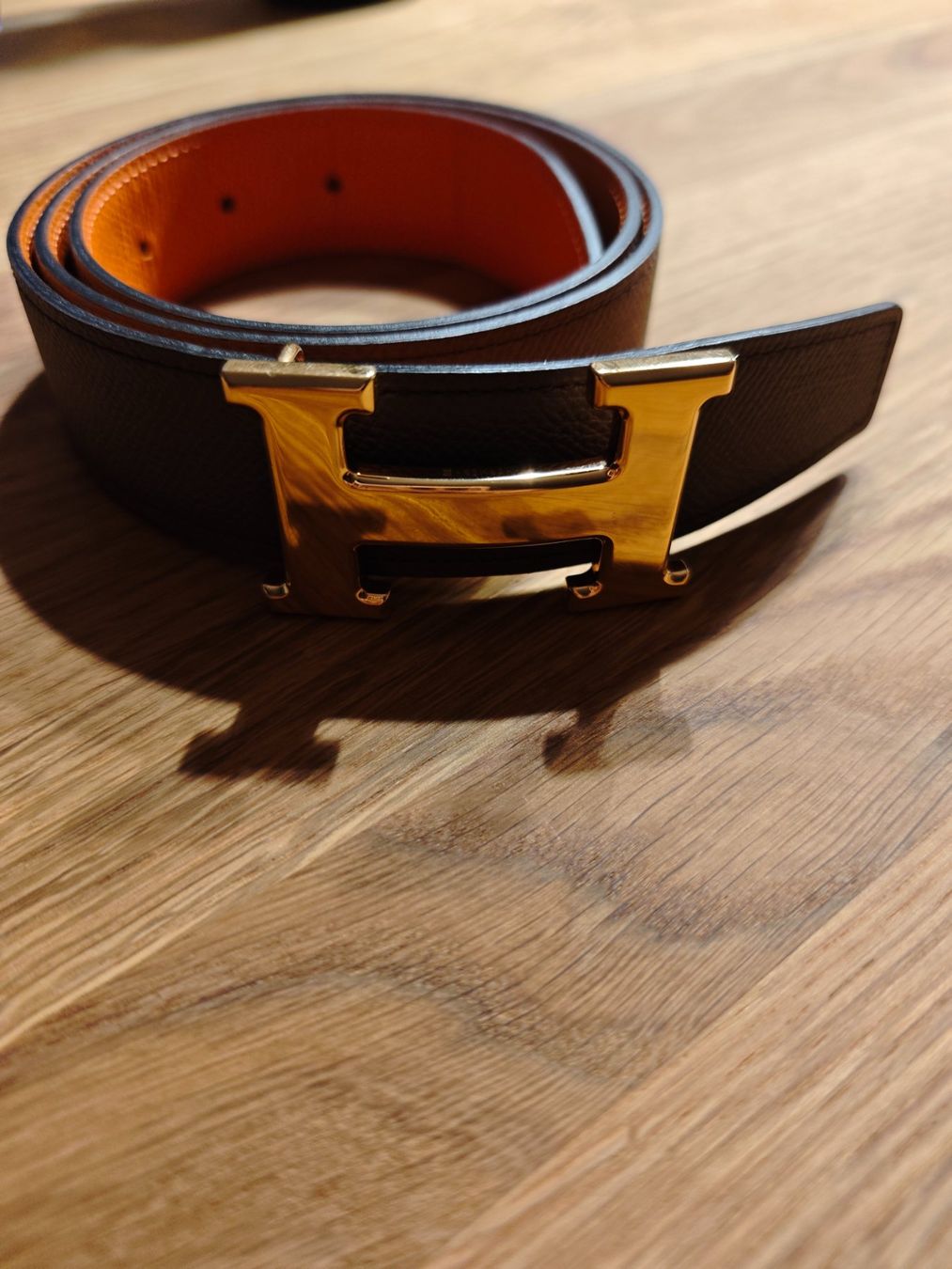 Hermès Cinture: Hermès Gürtel Leder, Grösse 80, Top Zustand – Usato da Gunzgen venduto da 0Aurin0 1
