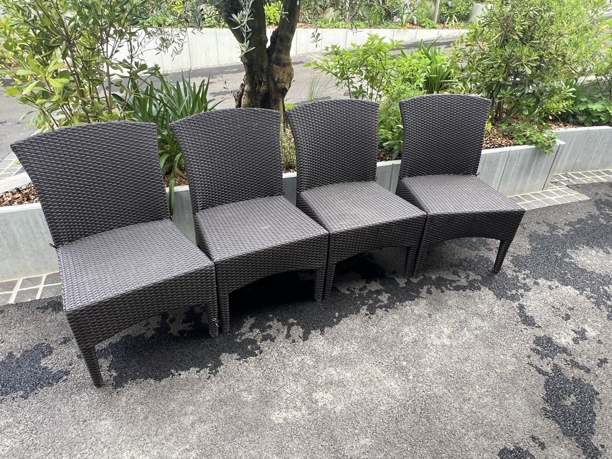 Gloster Sedie: 4 chaises de jardin Gloster – Usato da Tannay venduto da mic_5gvv 1