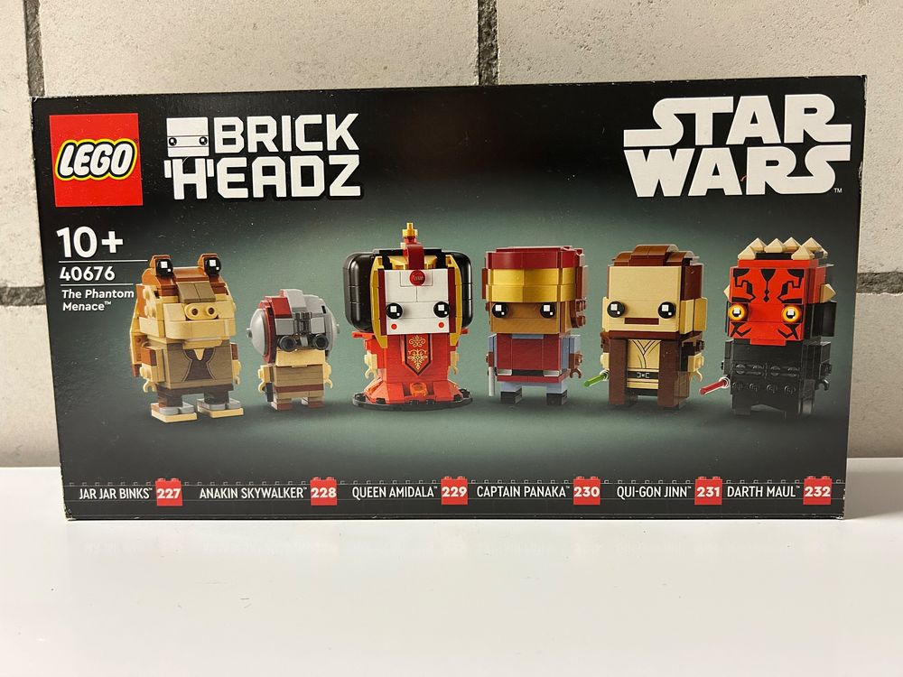 LEGO BrickHeadz 40676 Star Wars The Phantom Menace (Neu und ...