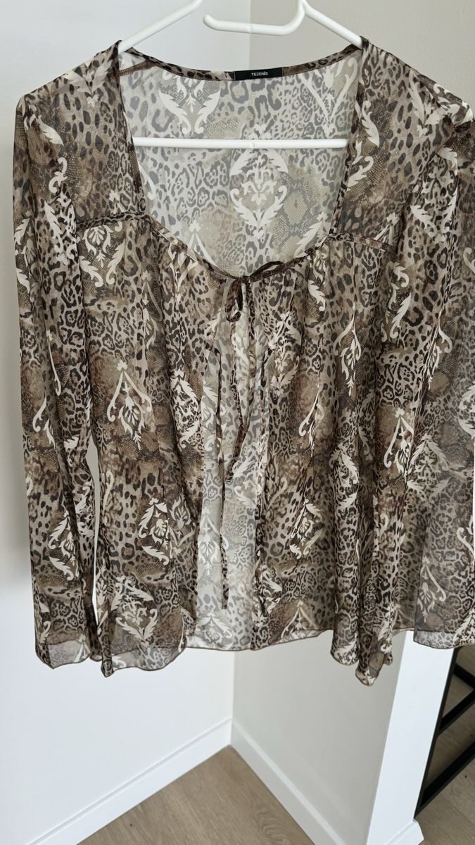 Camicette: Chiffonbluse - Leopard Look – Usato da Neerach venduto da irasan 2