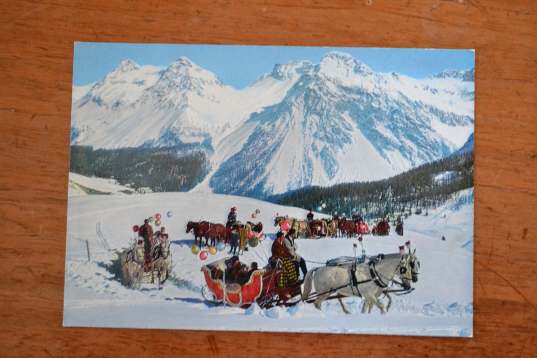 Cartoline postali: AK Arosa GR Schlittenpartie – Usato da Beinwil am See venduto da kajak55