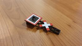 LEGO Eisenbahn 12V Andreaskreuz/Bahnübergang 12 Volt 7866