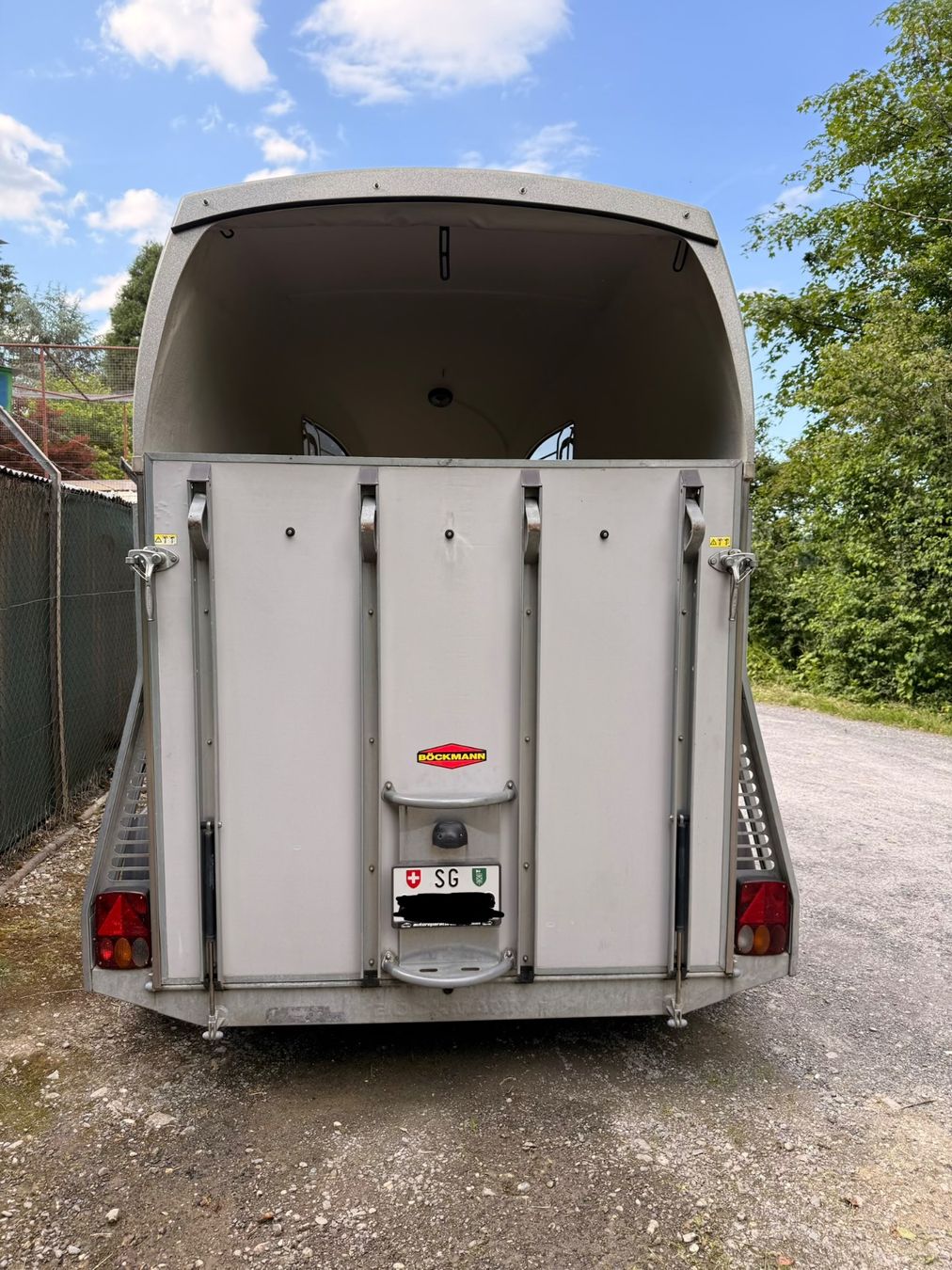 Böckmann Rimorchi: Pferdeanhänger Böckmann Duo – Usato da Kriessern venduto da aga_2zht 6