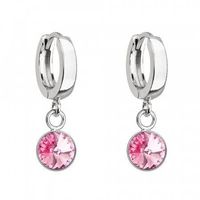 Ohrringe 925 Silber Primero Crystals Creolen