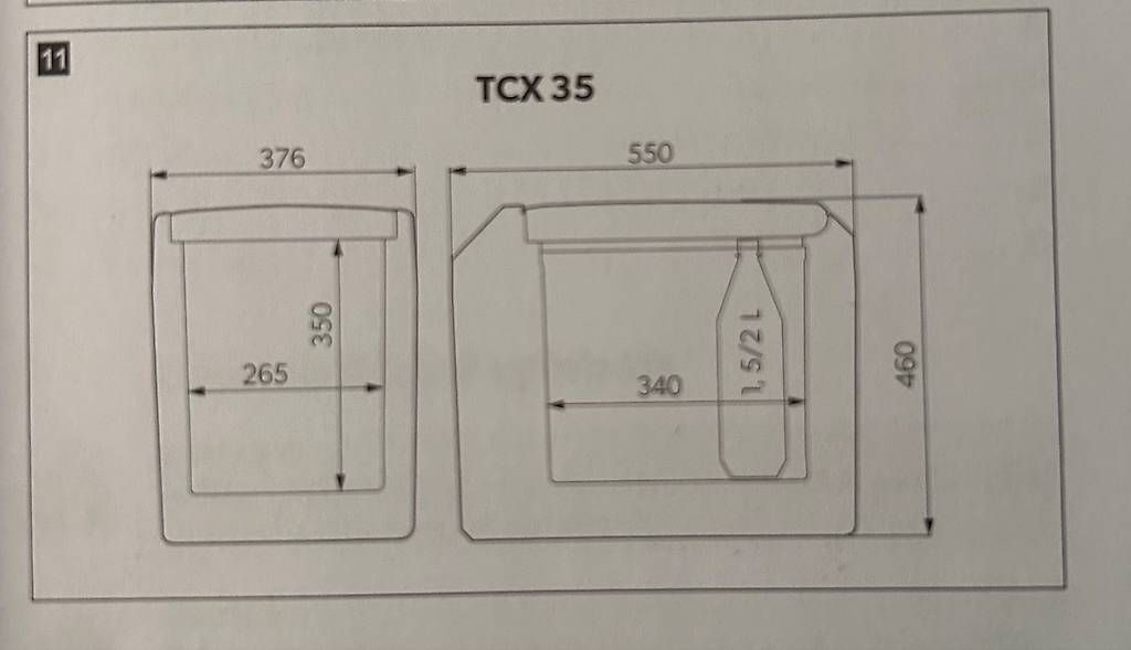 Frigoriferi & Refrigeratori: Dometic TCX 35 Kompressor Kühlbox – Usato da Schongau venduto da Beatweibel 2