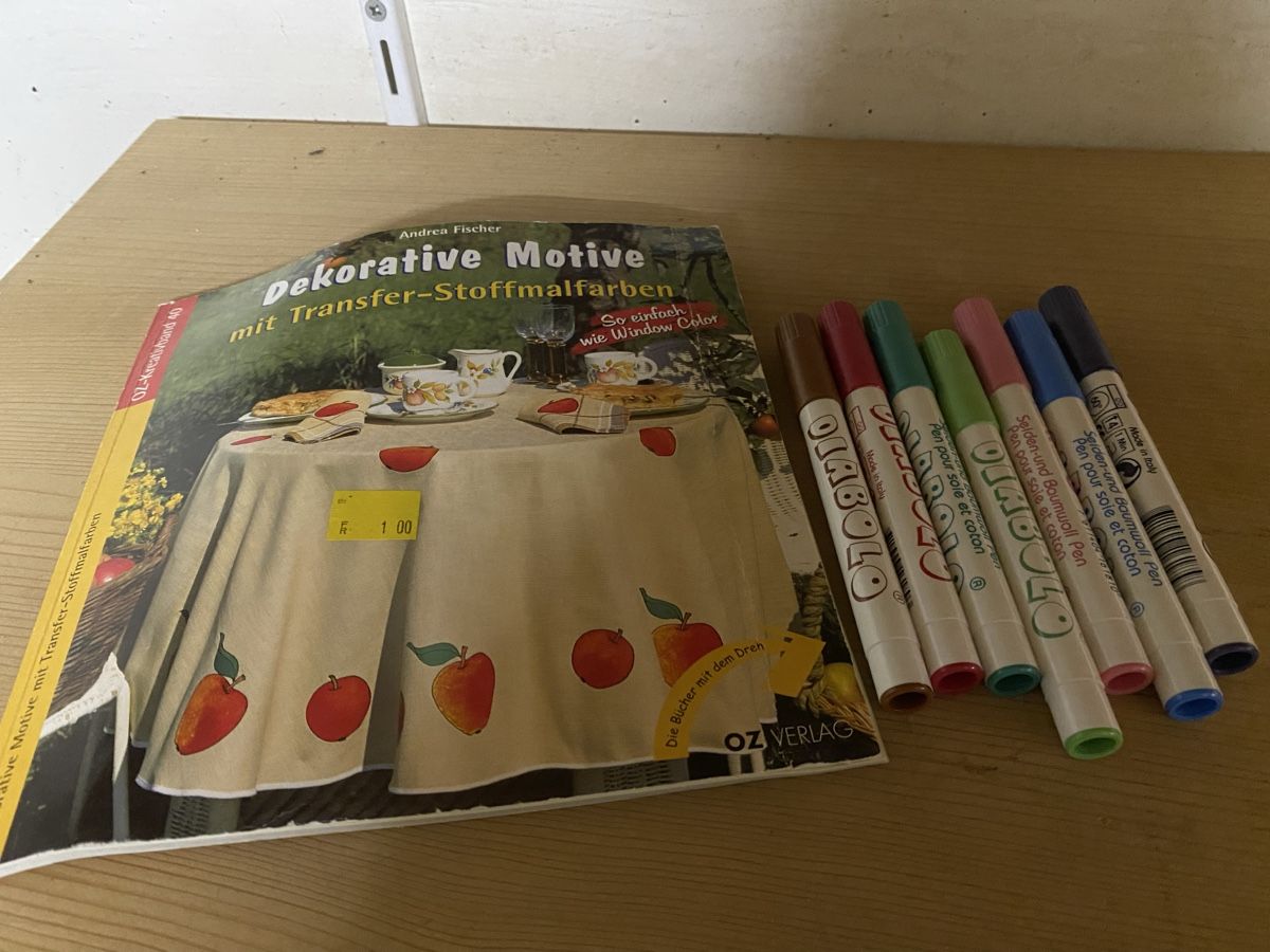 Kit bricolage: Dekorative Motive mit Transfer-Stoffmalfarben – Nuovo e nell'imballaggio originale da Deitingen venduto da cor_7h7k