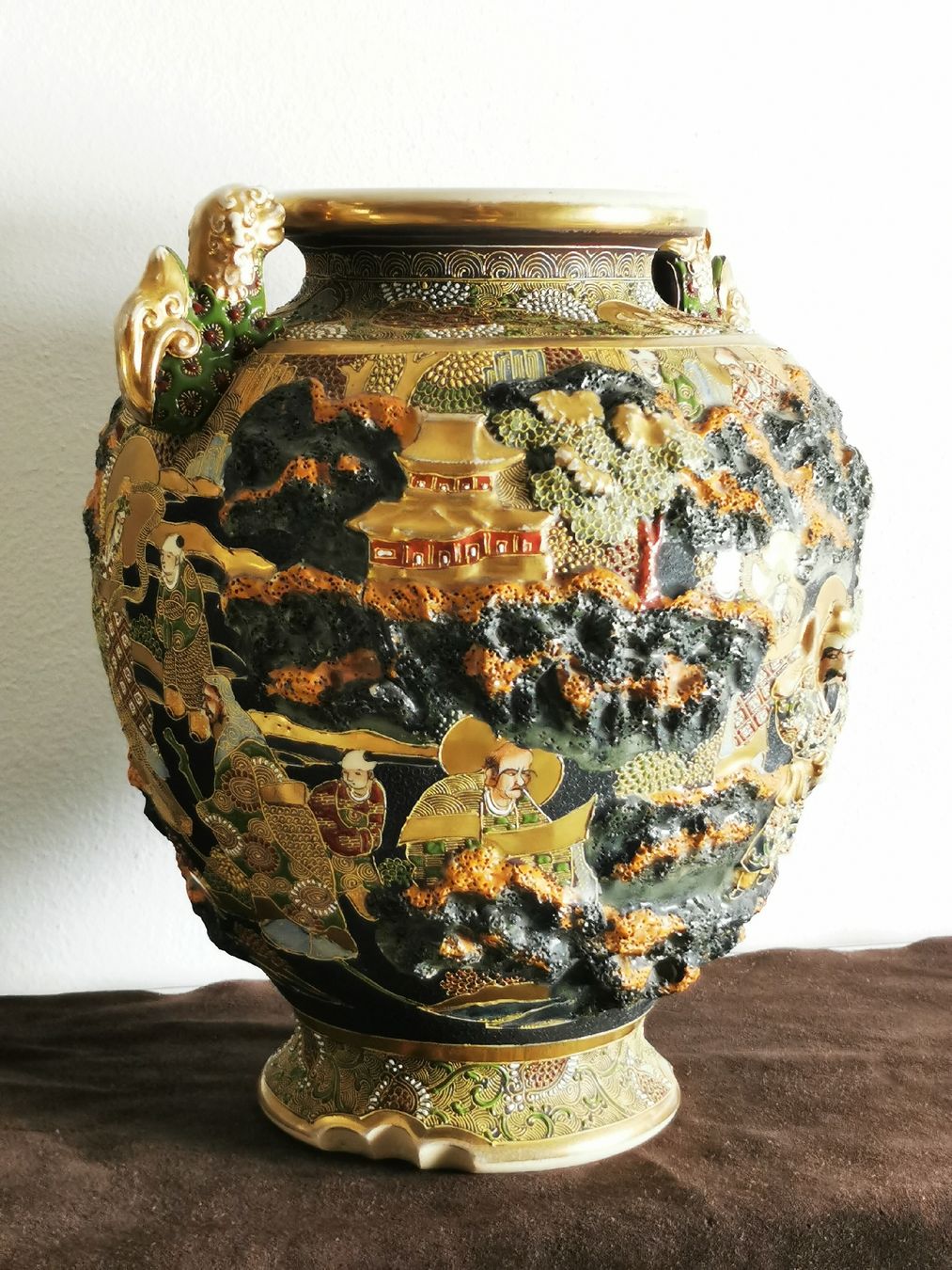 Vasen & Gefässe: Vaso giapponese Satsuma – Gebraucht aus Brissago von Kri_2k8j 7