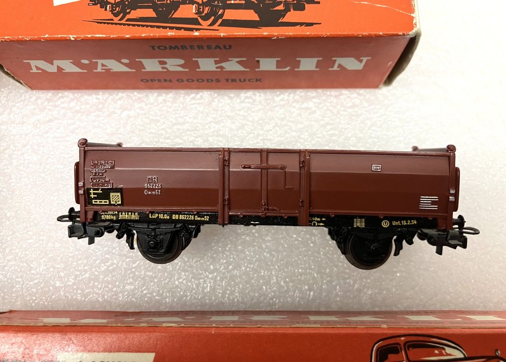 Märklin Modelleisenbahnen: märklin 4515/02 - 4602/05: 4x Güterwagen SBB K3 - Shell... – Gebraucht aus Thun von retoolinoo 2