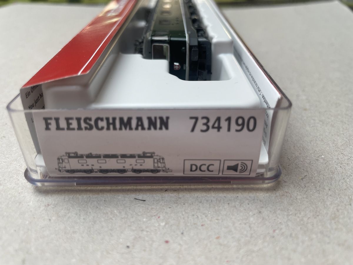 Fleischmann Modellini di ferrovie: Fleischmann 734190 - DCC avec son - échelle N – Usato da Bernex venduto da Nico1233 1