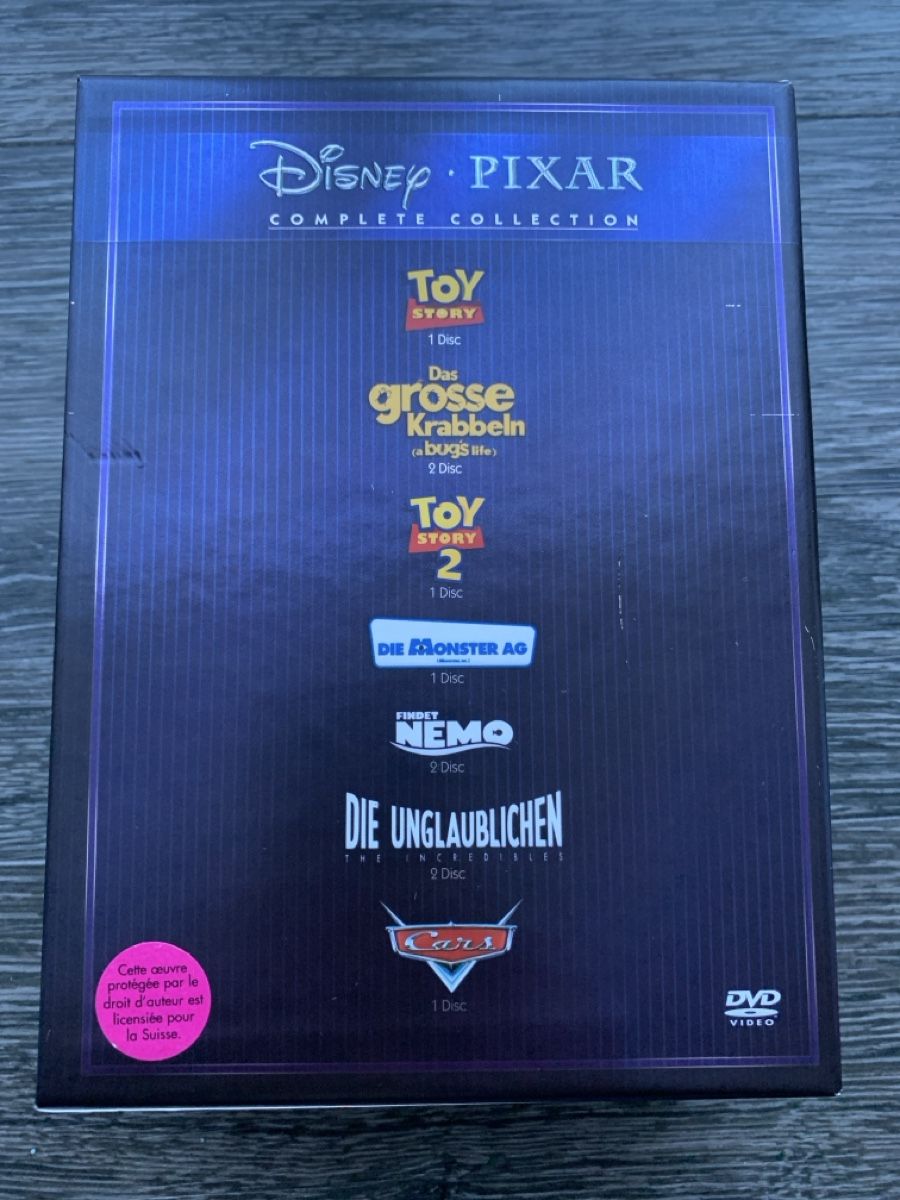 Tutti i DVDs: DVD Disney Pixar Complete Collection – Usato da Neftenbach venduto da Zimmi013 1