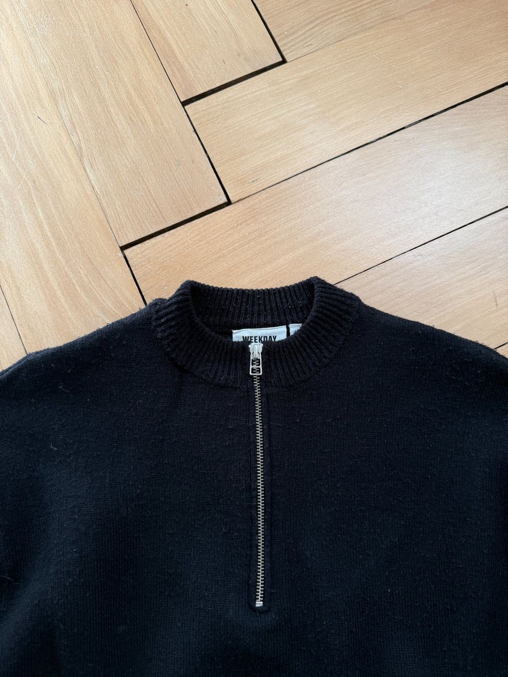 Weekday Pullover & Sweatshirts: WEEKDAY - Strickpullover schwarz warm S – Gebraucht aus Zürich von Diazaio 1