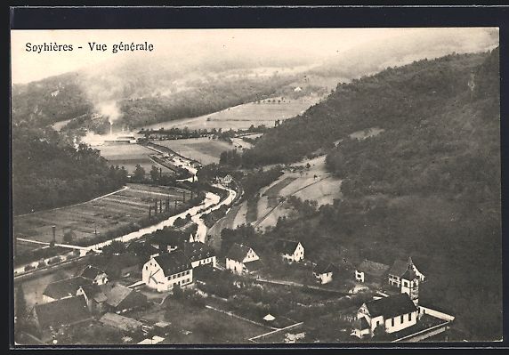 Cartes postales: AK Soyhières, Vue générale – D'occasion à Berlin par bartko-reher