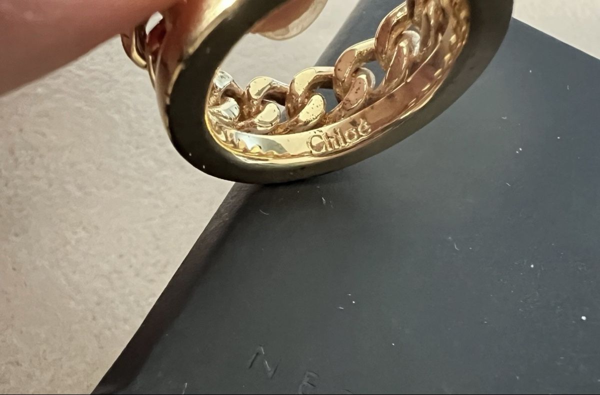 Chloé Anelli: Chloé Ring, goldfarben, Grösse 52 – Usato da Stäfa venduto da Waykana15 1