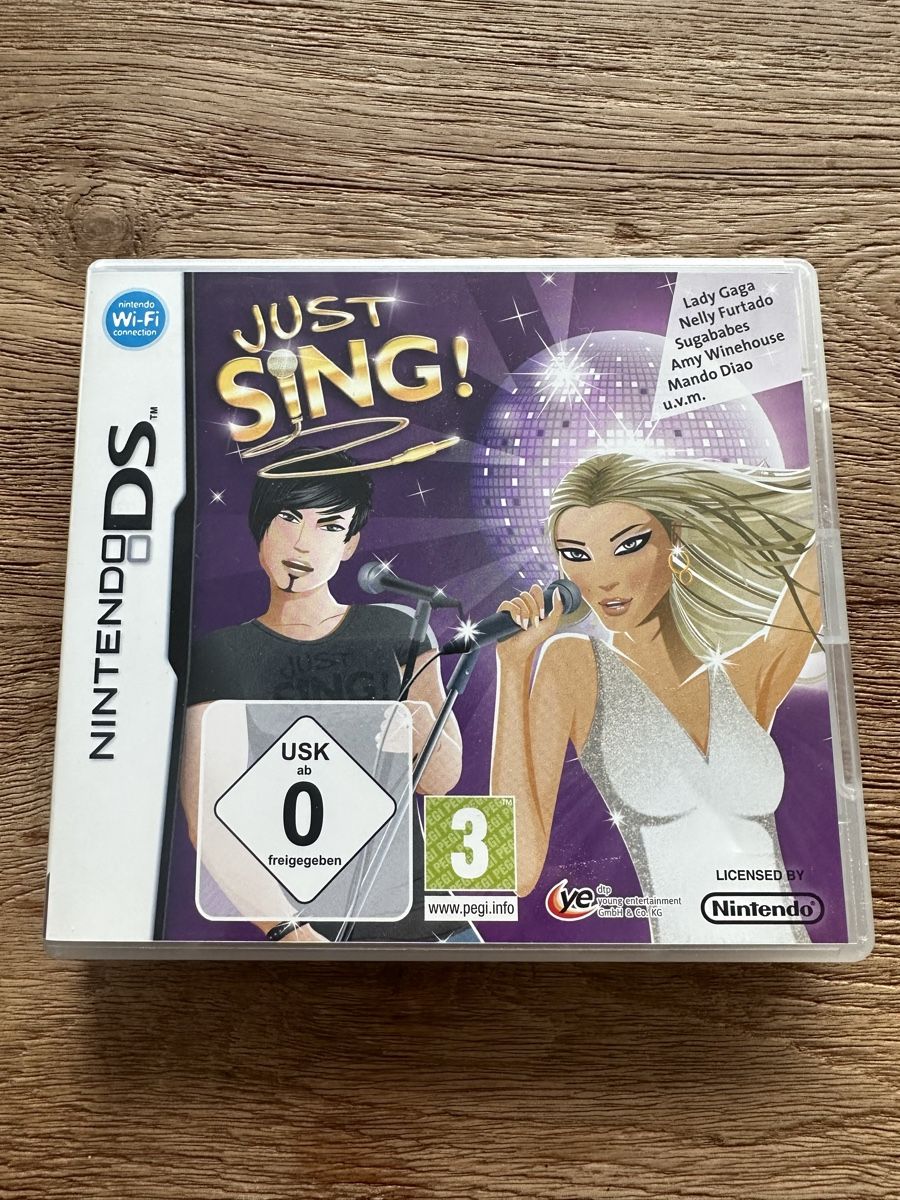 Nintendo Spiele: Nintendo DS Just Sing – Gebraucht aus Dänikon ZH von Annikaberg
