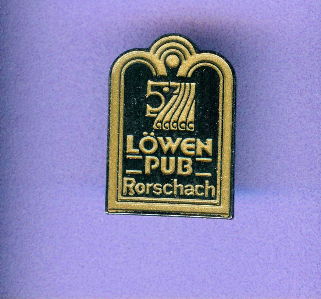 Plaketten & Abzeichen: LÖWEN PUB  Rorschach – Gebraucht aus Winterthur von Sammleroase