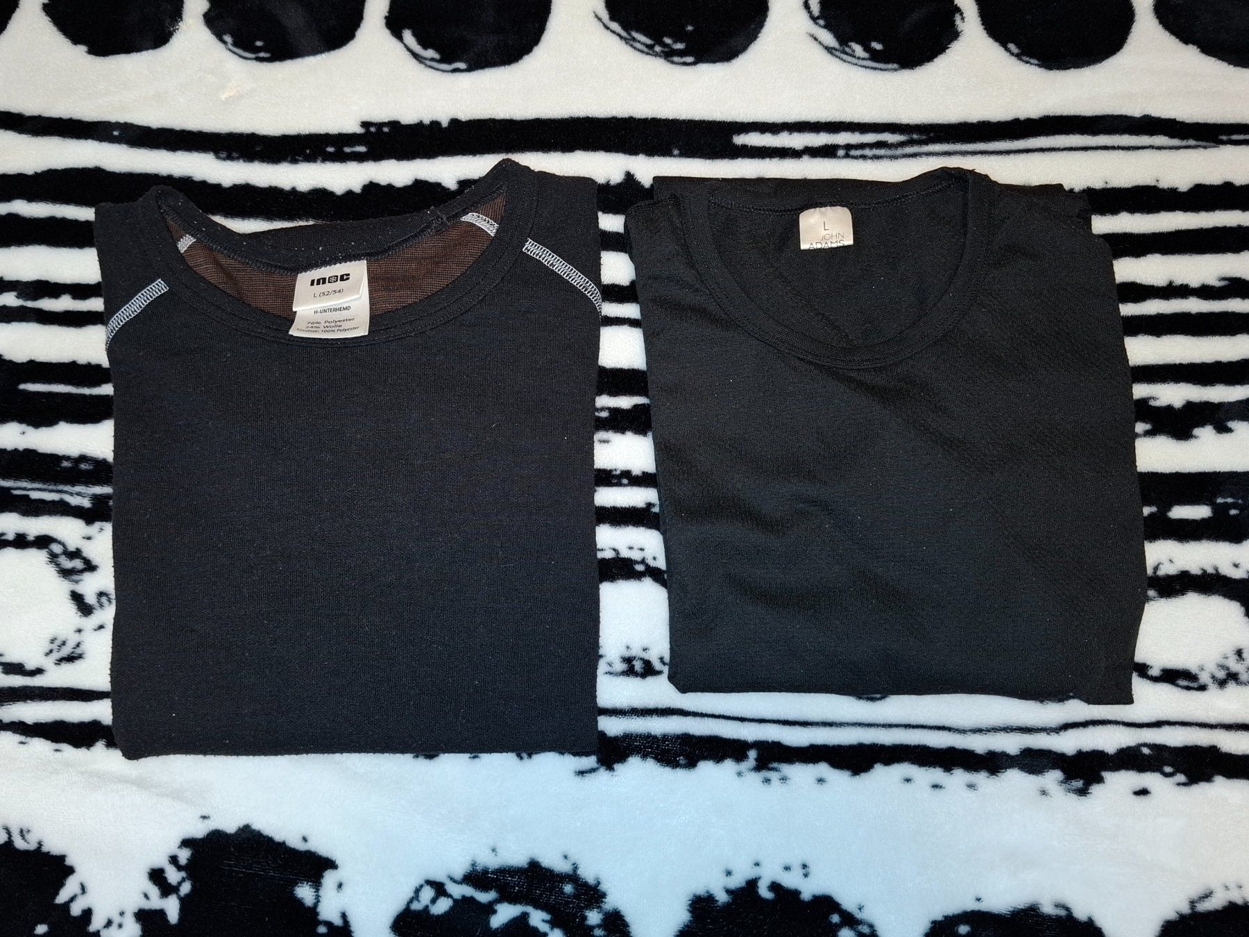 Biancheria intima: 2x Langarm Unterhemd Herren gr.L – Usato da Oberurnen venduto da rotty80