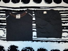 2x Langarm Unterhemd Herren gr.L