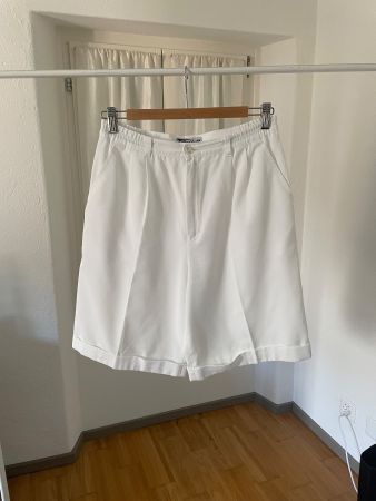 Vintage Swiss Made Femina Shorts weiss 38