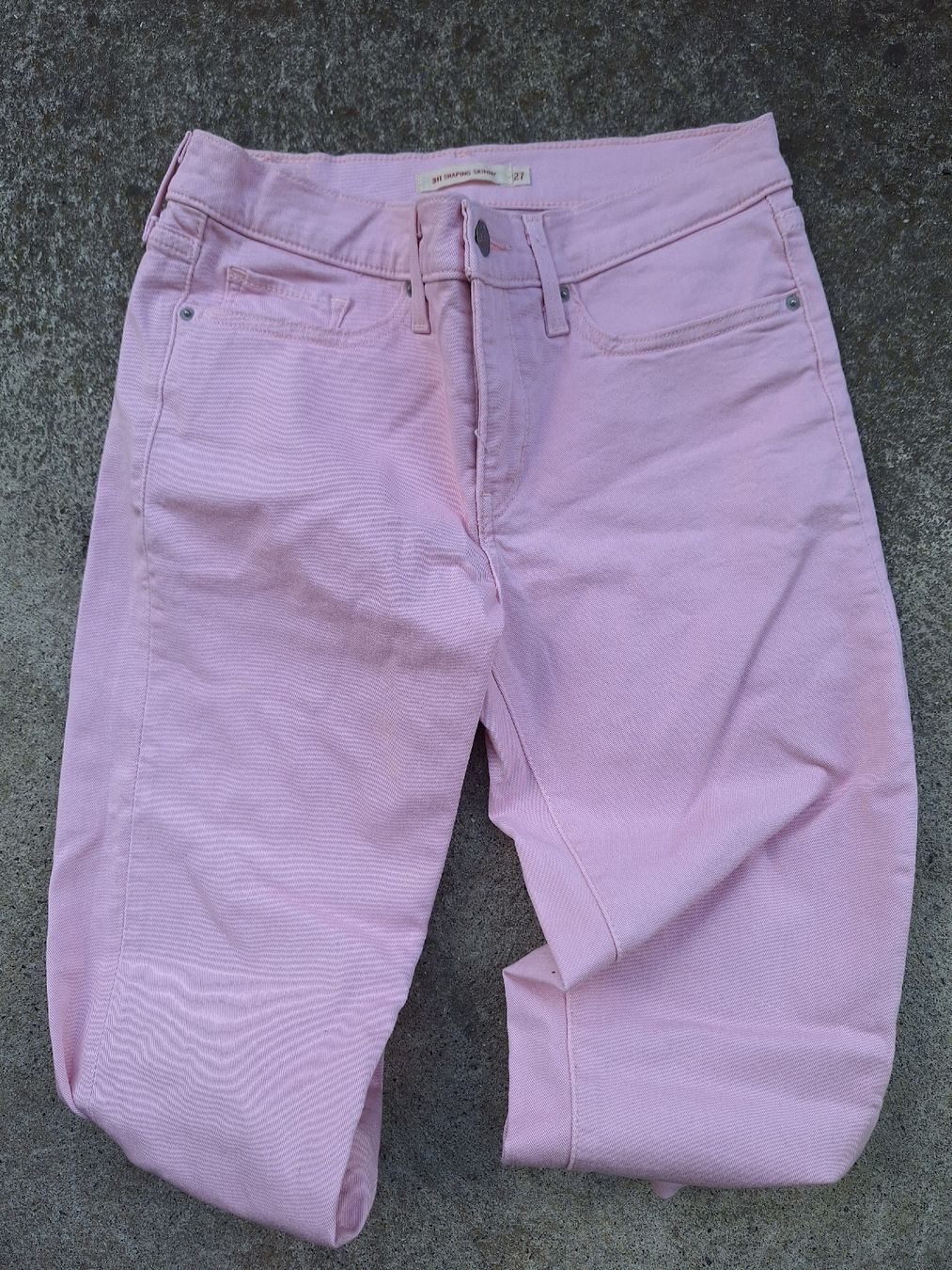 Levi's Jeans: Levi's shaping Skinny grosse 27 pink – Nuovo (secondo la descrizione) da Kandersteg venduto da Zwiepi