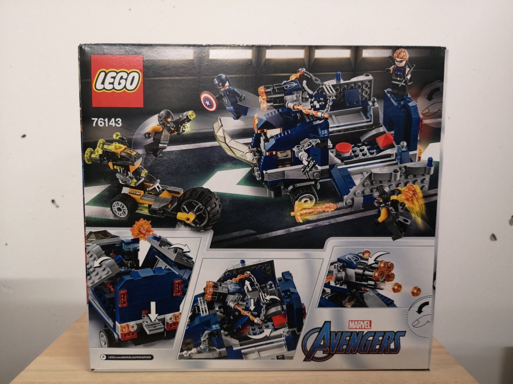 Lego Kit di costruzioni: Lego 76143 Avengers Truck Take Down – Nuovo e nell'imballaggio originale da Echichens venduto da aegis0129 1