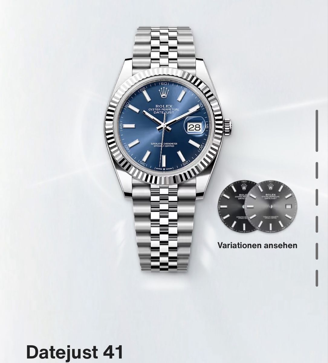 Rolex Orologi: Rolex Datejust 41 – Usato da Biel/Bienne venduto da LeFantomeNoir
