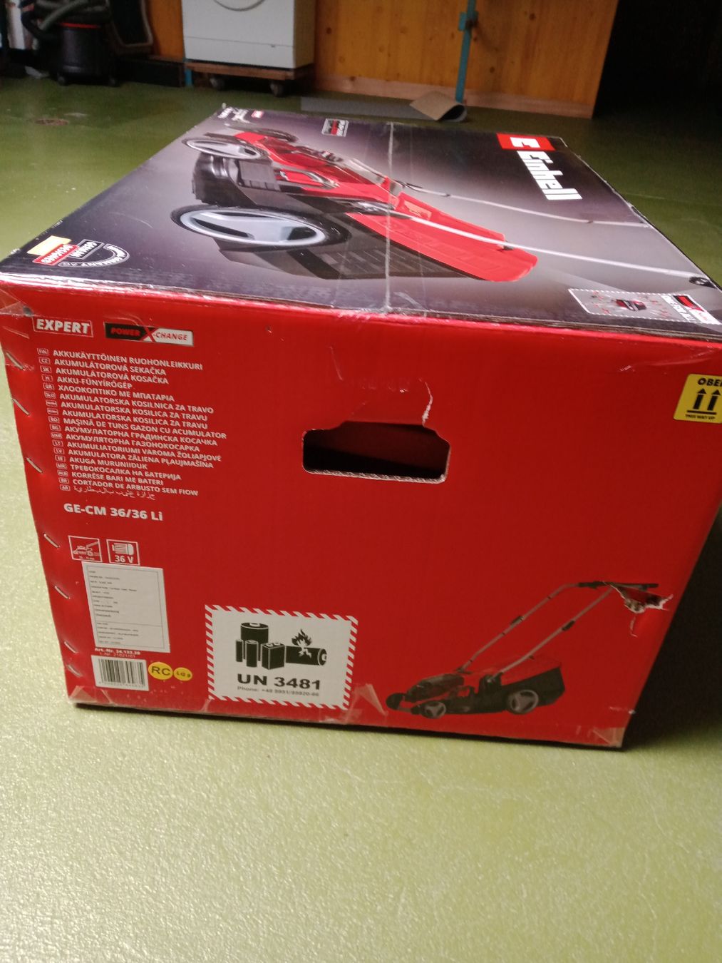 Einhell Tagliaerba: Einhell Rasenmäher GE-CM 36/36 Li – Nuovo e nell'imballaggio originale da Meikirch venduto da chrigeli06 3