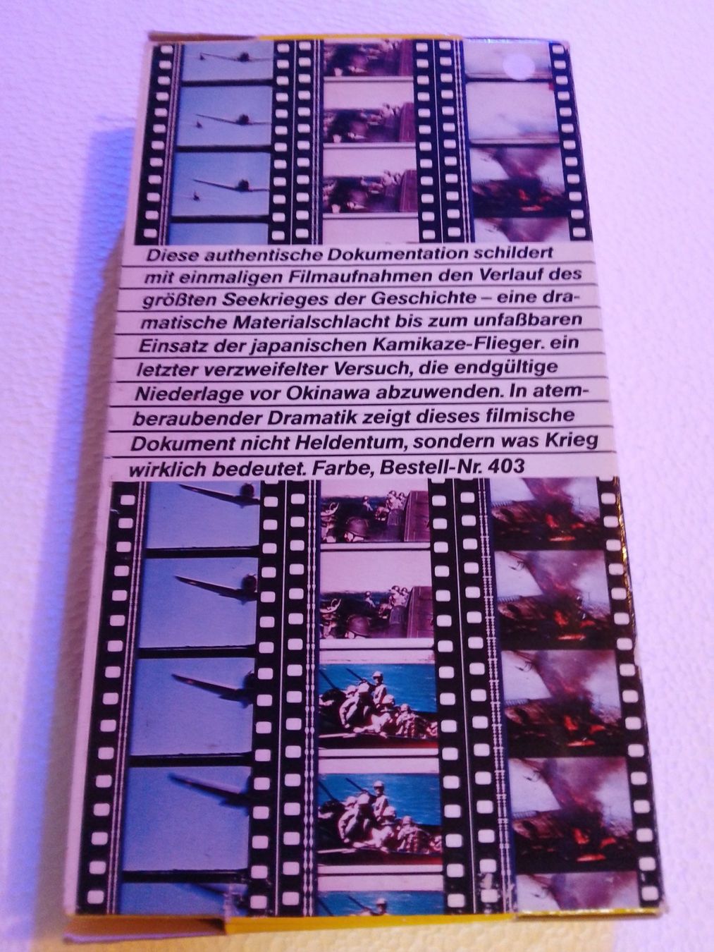 Tutti i VHS: von Pearl Harbor bis Okinawa VHS Arcade Video 403 – Usato da Remetschwil venduto da Privatflohmi 2