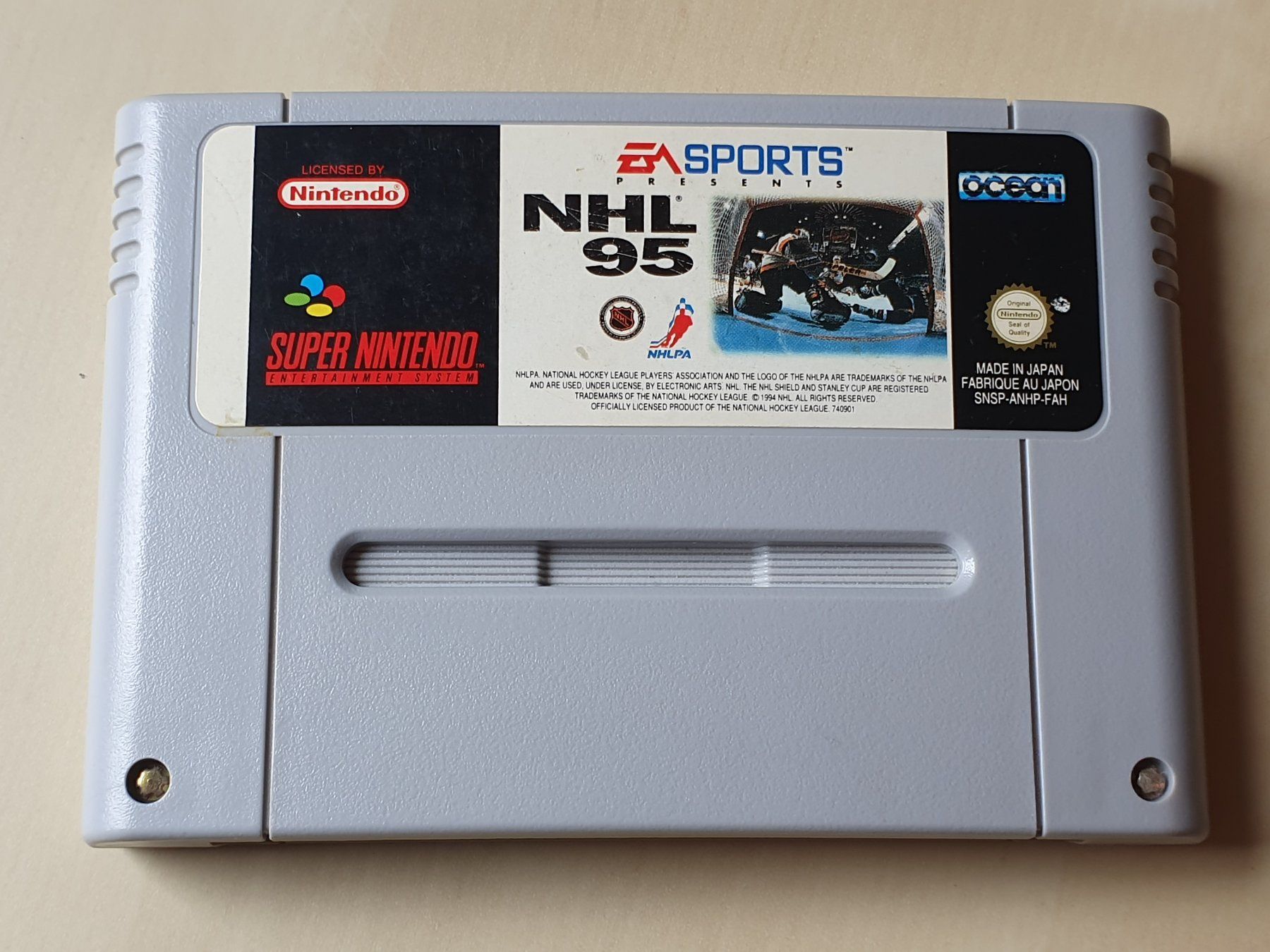 Nintendo Giochi: NHL 95 – Usato da Stansstad venduto da collectorsshop