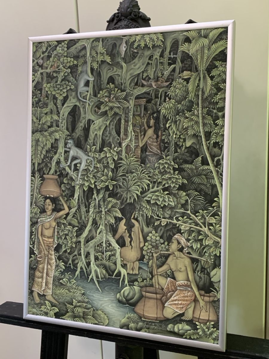 Tableaux: Bali Gemälde Su Di Kaya  – D'occasion à Wolfhalden par SecondAntique