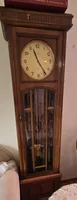 Standuhr Junghans Holz braun gebrauchter Zustand