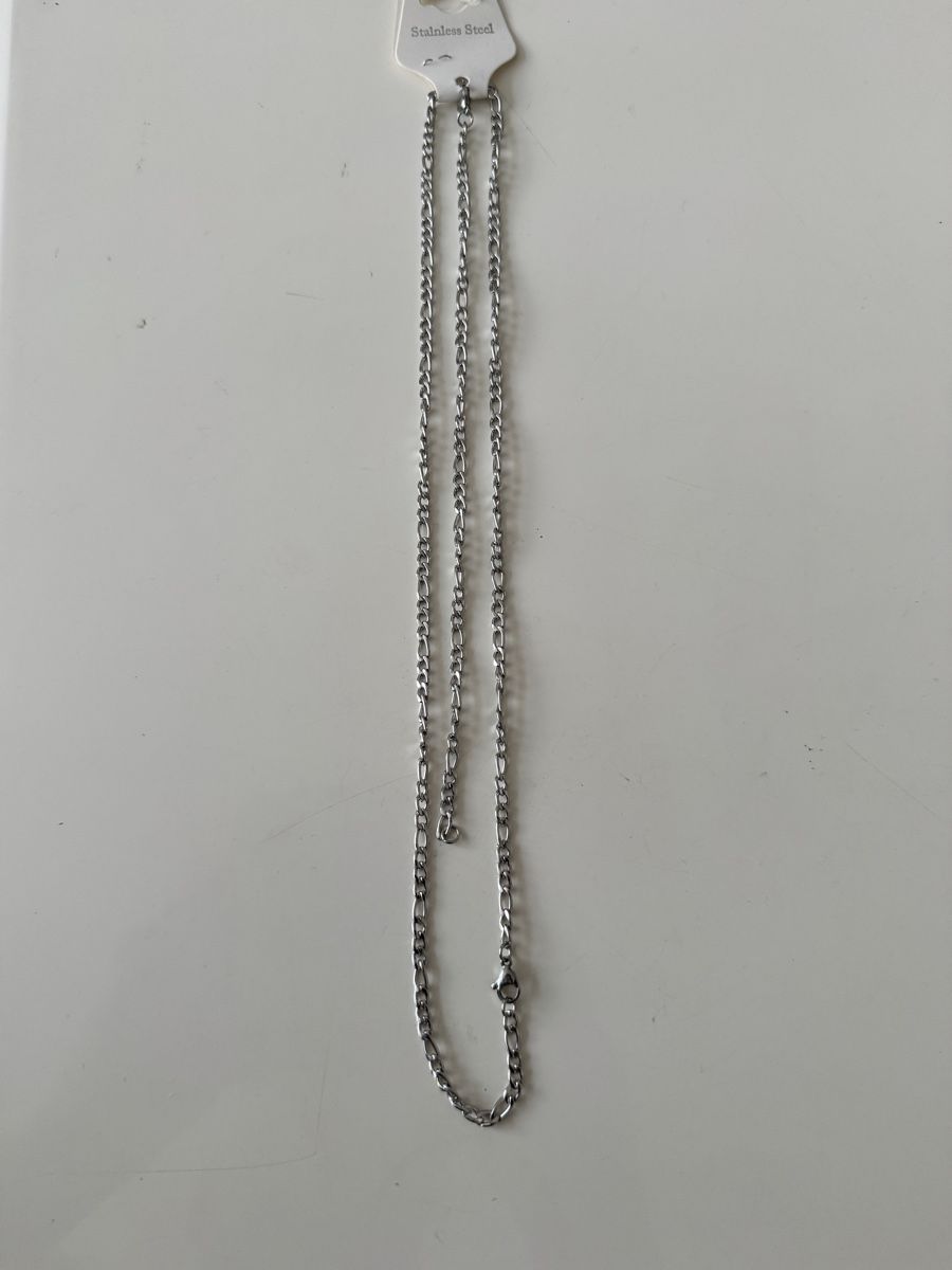 Catenine: Kette Edelstahl Figaro inkl.Armband – Nuovo e nell'imballaggio originale da Basel venduto da triniswiss68