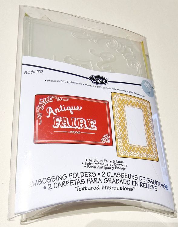 Sizzix Embossing Folder Set Kaufen auf Ricardo