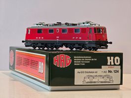 Hag 124, Ae 6/6, Städtelok, rot, Altdorf, Analog, NEU