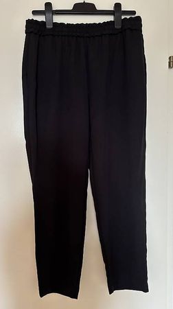 Zara schwarze Hose L