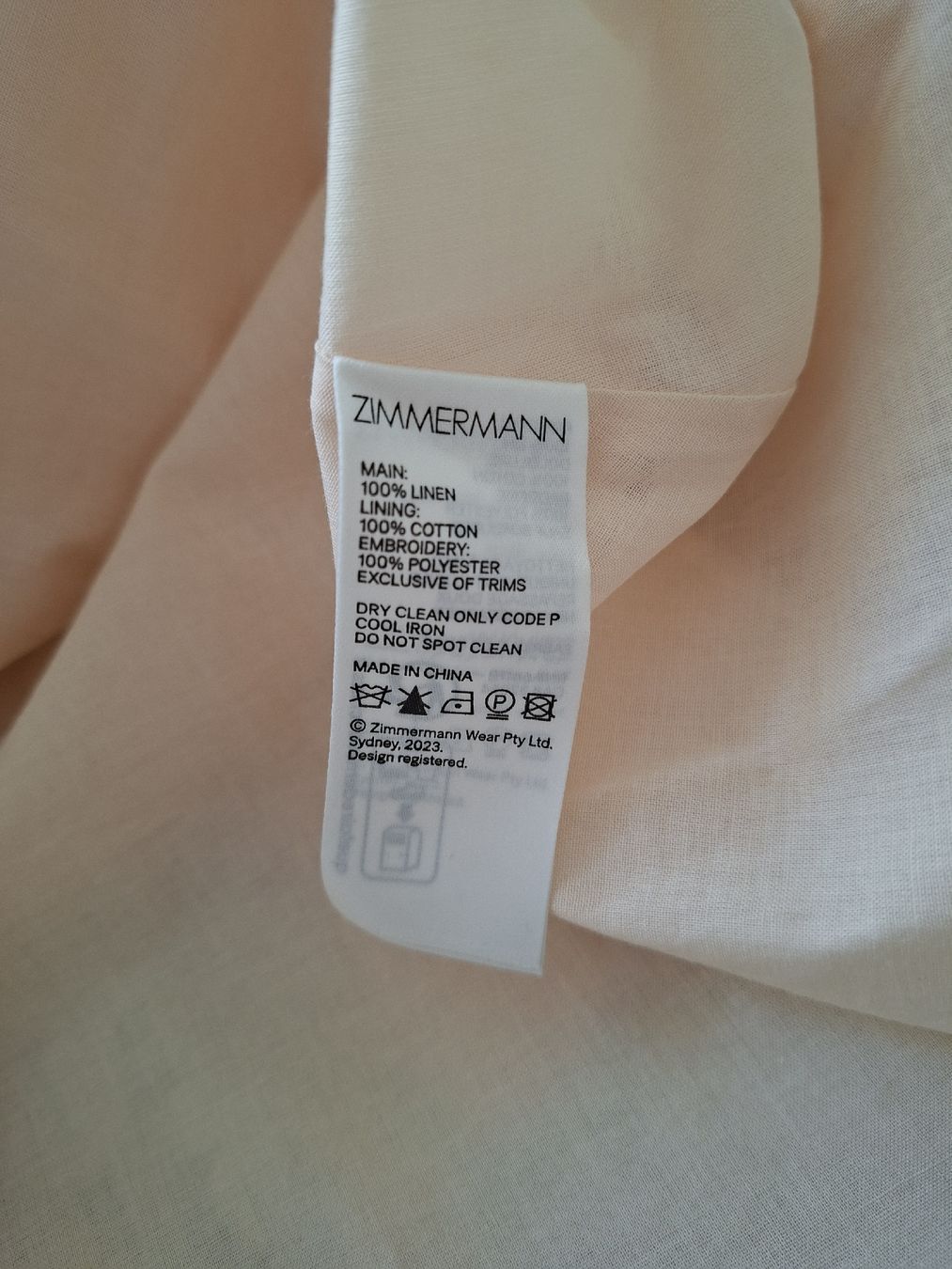 Zimmermann Vestiti: Zimmermann Scallop Midi Leinendress – Nuovo (secondo la descrizione) da Riehen venduto da jlj_st82 5