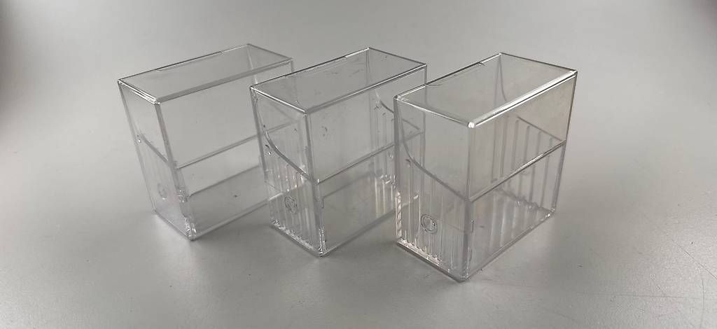 Minidisc: 3 MiniDisc Aufbewahrungboxen transparent – Gebraucht aus Langenthal von Schmittchen