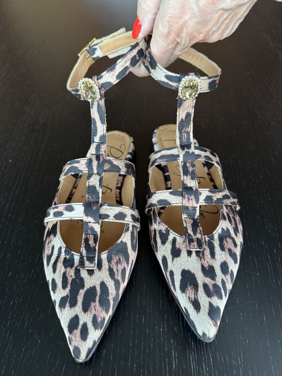 Scarpe da donna: Sandali in tessuto maculato – Nuovo (secondo la descrizione) da Porza venduto da GioCa65 2
