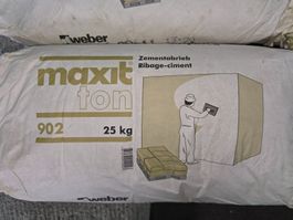 Maxit Ton 902 Zementabrieb 9 x 25Kg