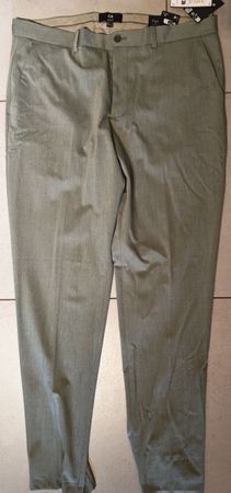 C&A Herren Hose Slim Fit Farbe Grün Grösse 52 Neu