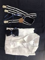 Elegante Hosen & Hemd mit Hosenträger