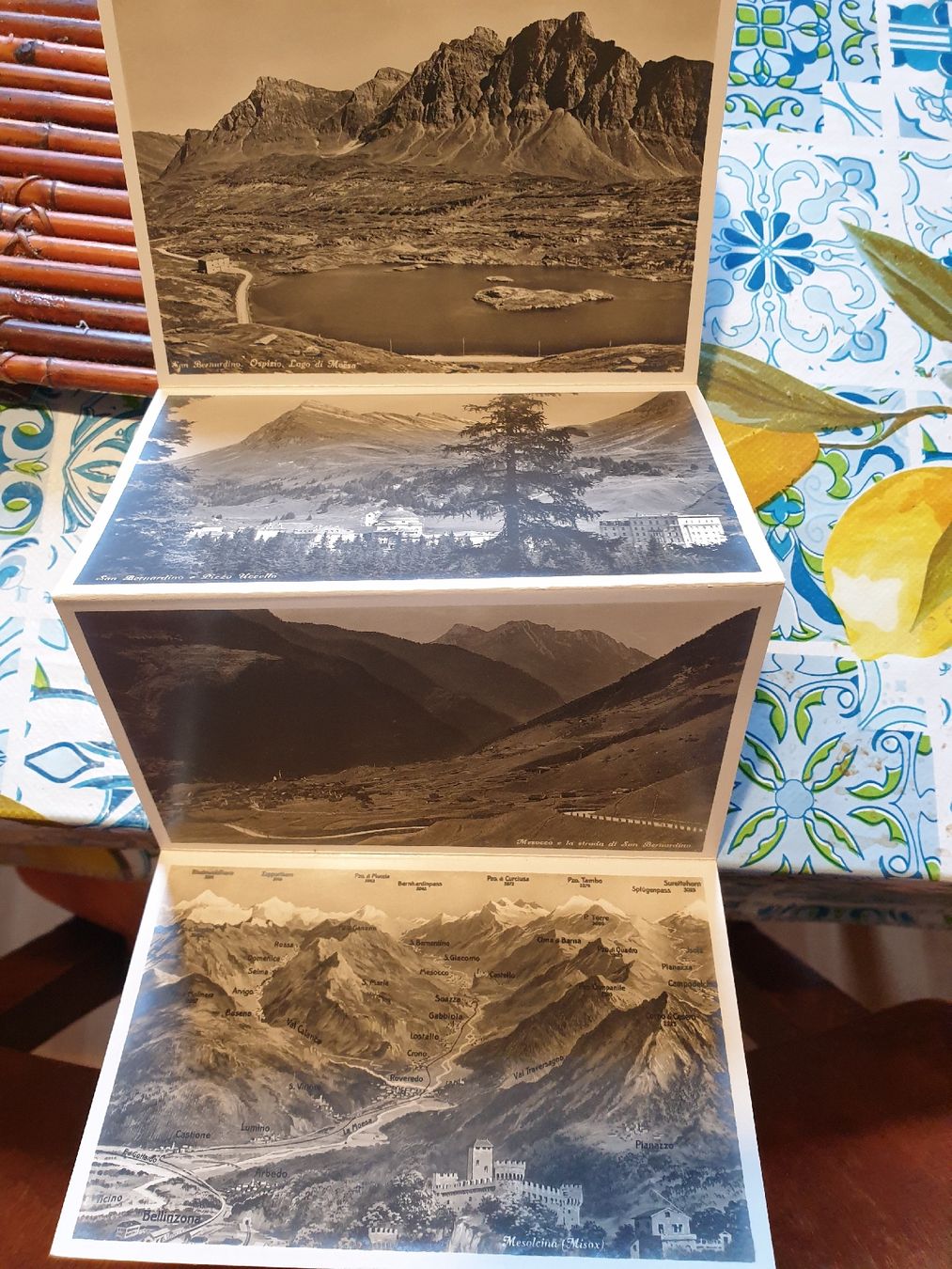 Cartoline postali: SAN BERNADINO THUSIS – Usato da Viganello venduto da Priska.c 4