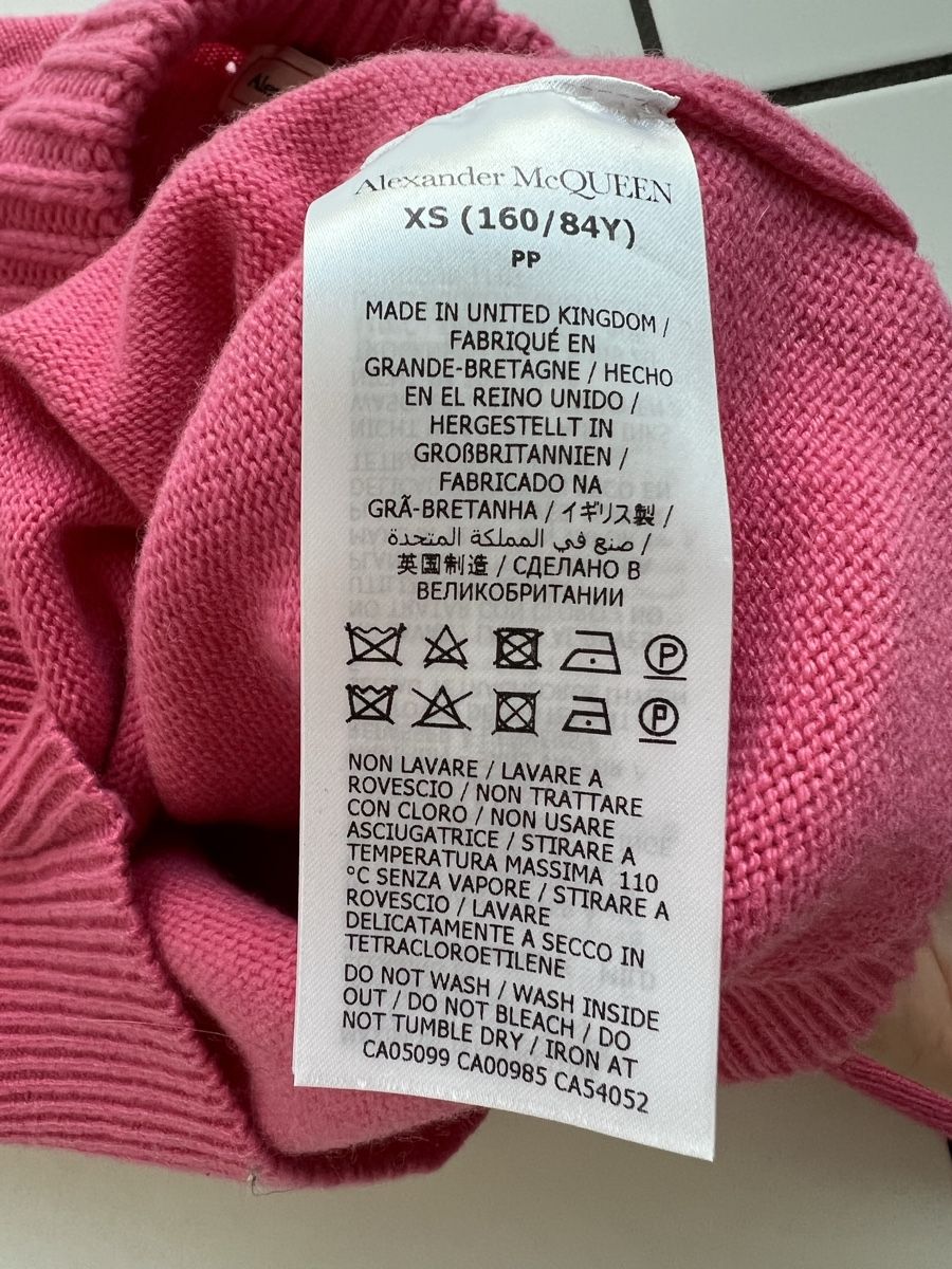 Alexander Mcqueen Maglioni & Felpe: Cashmere pullover Alexander McQeen – Usato da Zürich venduto da agi_j875 2