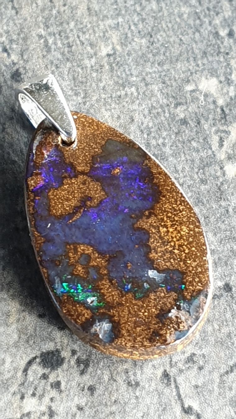 Ciondoli: Anhänger Boulder Opal. – Nuovo (secondo la descrizione) da Niederbüren venduto da Raphael014 6